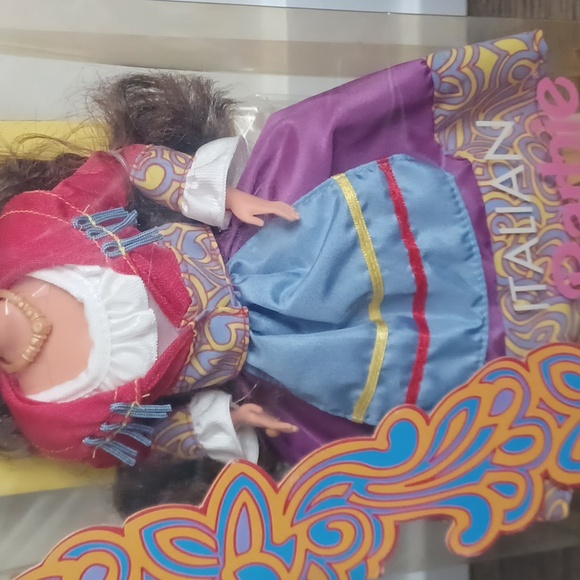 1992 Italian Barbie Neopolitan Dancers Costume Outfit Naples Mattel - Picture 4 of 13